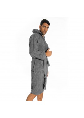 Navigare Accappatoio con Cappucio Unisex In Spugna di cotone 400gr